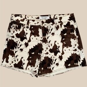 Judy Blue Women's Brown and White Shorts
